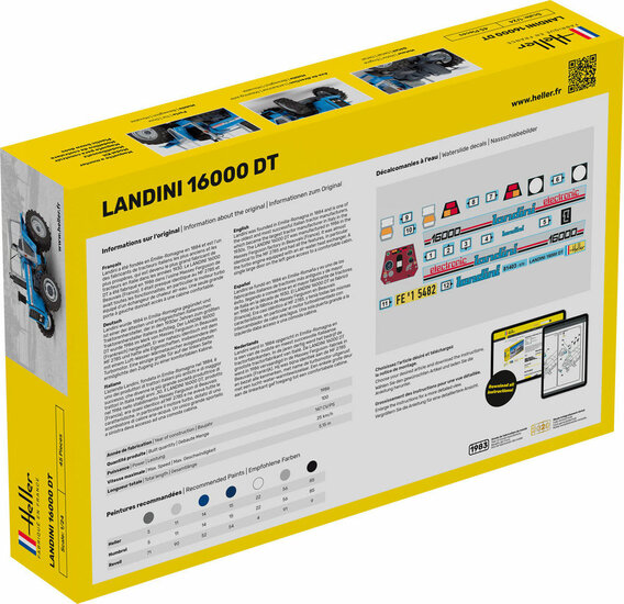 Heller 57403 STARTER KIT LANDINI 16000 DT Bouwpakket Schaal 1:24