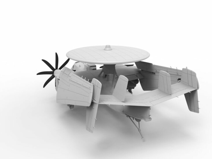Heller 58300 STARTER KIT E-2C Hawkeye Bouwpakket Schaal 1:72