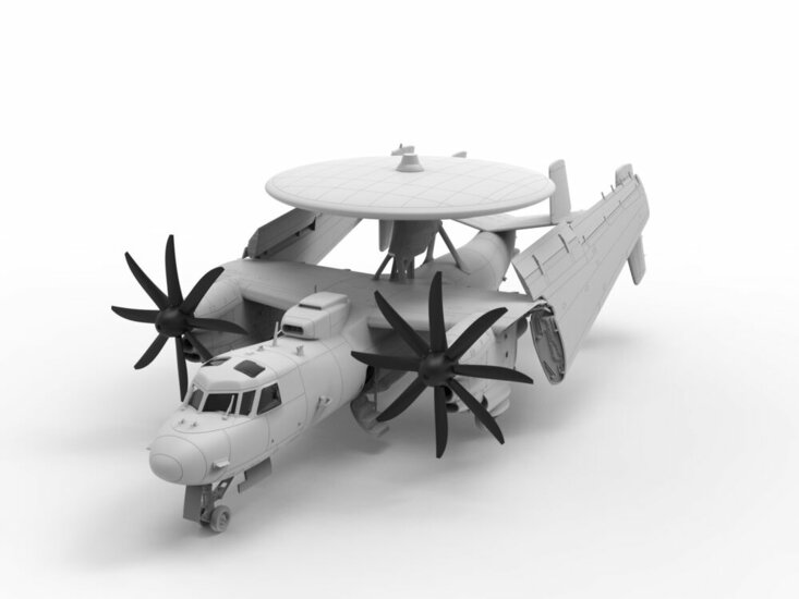 Heller 58300 STARTER KIT E-2C Hawkeye Bouwpakket Schaal 1:72