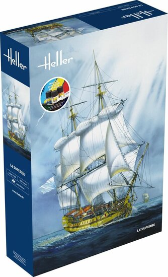 Heller 58895 STARTER KIT Le Superbe Bouwpakket Schaal 1:150
