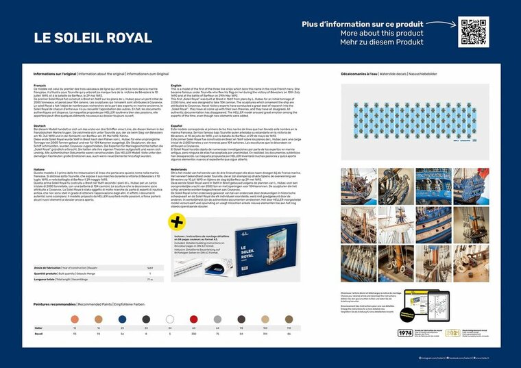 Heller 58899 STARTER KIT Soleil Royal Bouwpakket Schaal 1:100