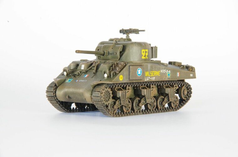 Heller 79894 M4A2 Sherman "Division Leclerc" (deco.FR Bouwpakket Schaal 1:72