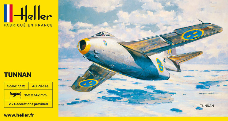 Heller 80260 Tunnan Bouwpakket Schaal 1:72
