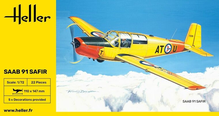 Heller 80287 SAFIR 91 Bouwpakket Schaal 1:72
