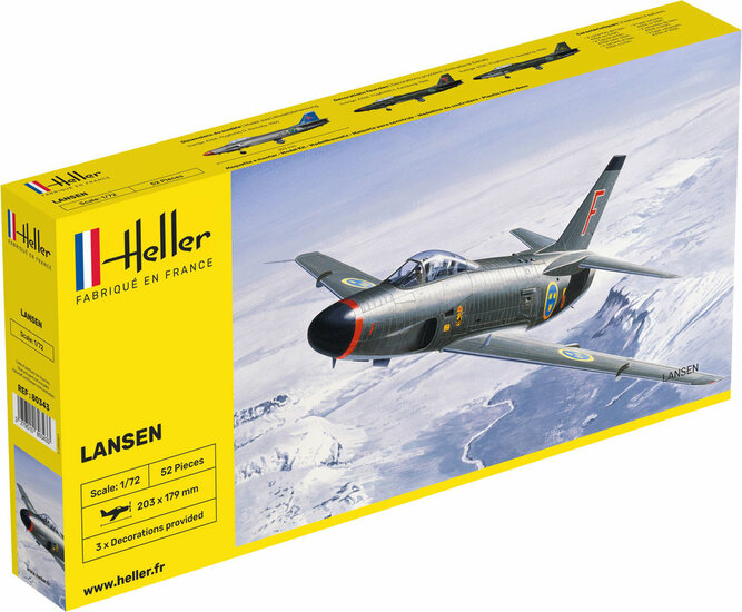 Heller 80343 Lansen Bouwpakket Schaal 1:72