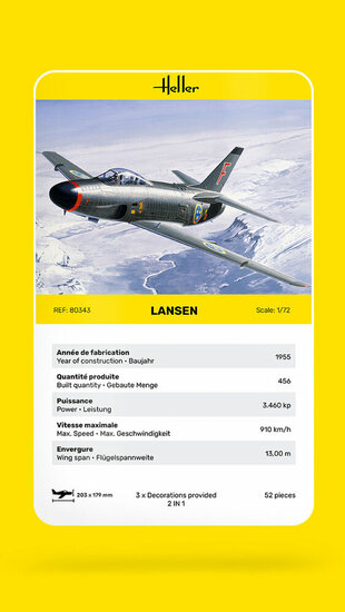 Heller 80343 Lansen Bouwpakket Schaal 1:72