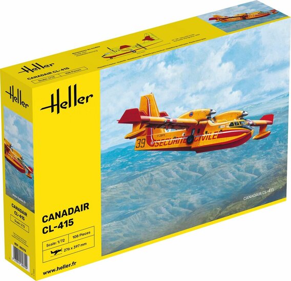 Heller 80370 Canadair CL-415 Bouwpakket Schaal 1:72 vliegtuig