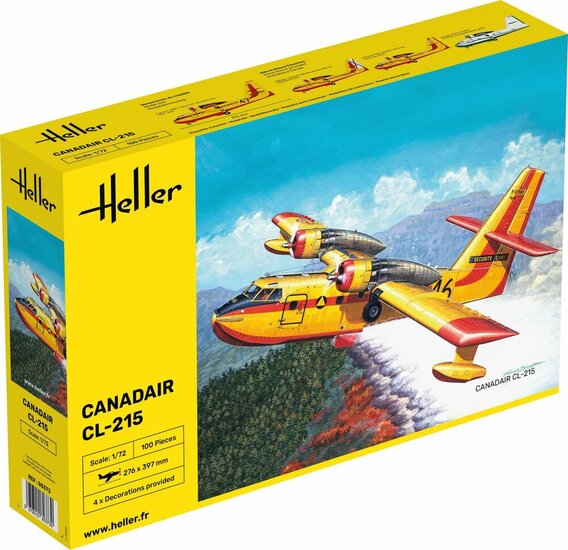 Heller 80373 Canadair CL-215 Bouwpakket Schaal 1:72 vliegtuig