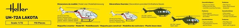 Heller 80379 UH-72A Lakota Bouwpakket Schaal 1:72