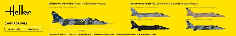 Heller 80427 Jaguar GR1/GR3 Bouwpakket Schaal 1:48
