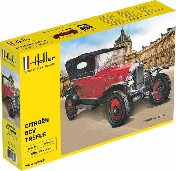 Heller 80702 Citroen Trefle Bouwpakket Schaal 1:24