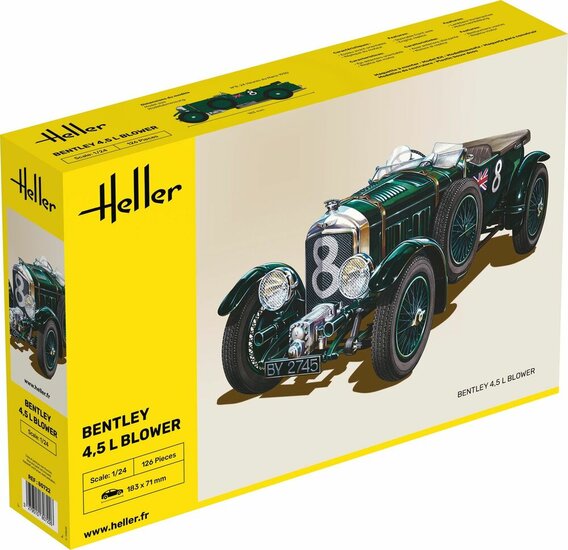 Heller 80722 Bentley Blower Bouwpakket Schaal 1:24