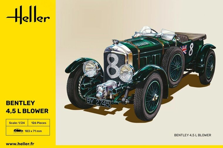 Heller 80722 Bentley Blower Bouwpakket Schaal 1:24
