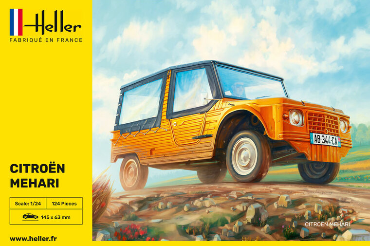 Heller 80760 Citroen Mehari (Version 1) Bouwpakket Schaal 1:24