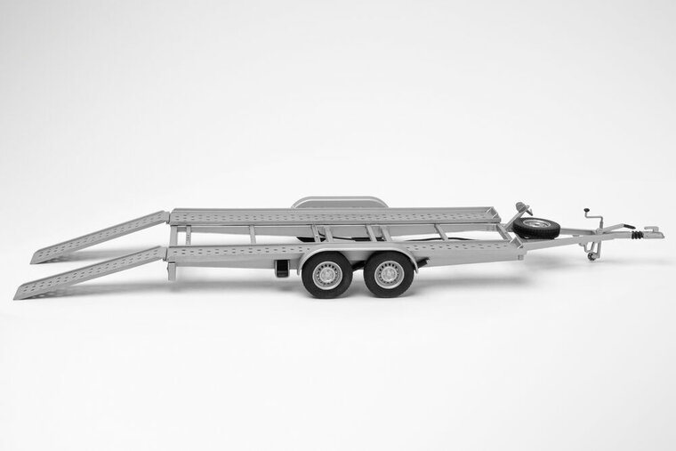 Heller 80774 Car Transporter Trailer Bouwpakket Schaal 1:24