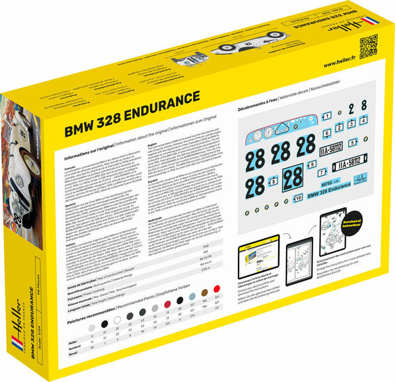 Heller 80782 328 Endurance Bouwpakket Schaal 1:24
