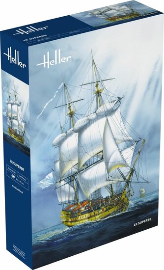 Heller 80895 Le Superbe Bouwpakket Schaal 1:150