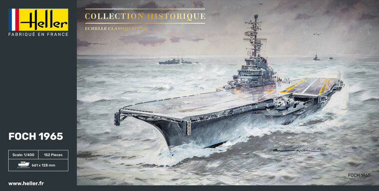Heller 81071 Foch Bouwpakket Schaal 1:400
