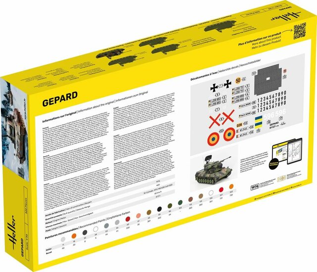 Heller 81127 Gepard Bouwpakket Schaal 1:35