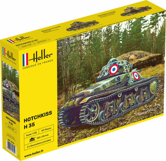 Heller 81132 HOTCHKISS Bouwpakket Schaal 1:35