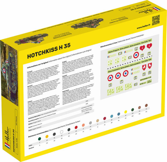 Heller 81132 HOTCHKISS Bouwpakket Schaal 1:35