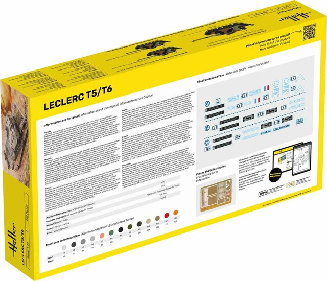 Heller 81142 Leclerc T5/T6 Bouwpakket Schaal 1:35