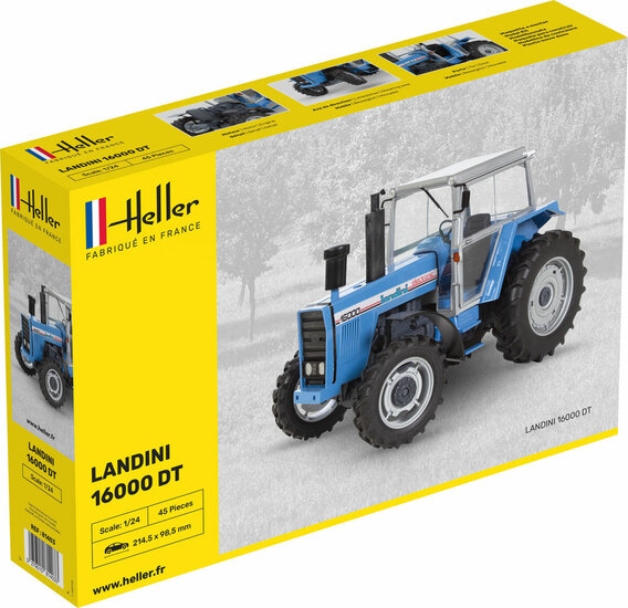 Heller 81403 LANDINI 16000 DT Bouwpakket Schaal 1:24