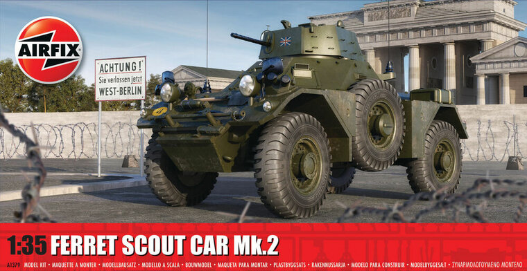 Airfix A1379 Ferret Scout Car Mk.2 Schaal 1:35