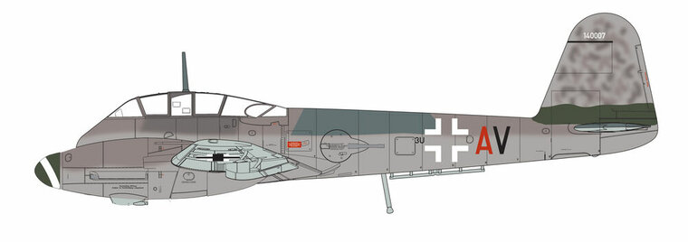 Airfix A04066 MESSERSCHMITT Me410A-1/U2 &amp; U4 Bouwpakket Schaal 1:72