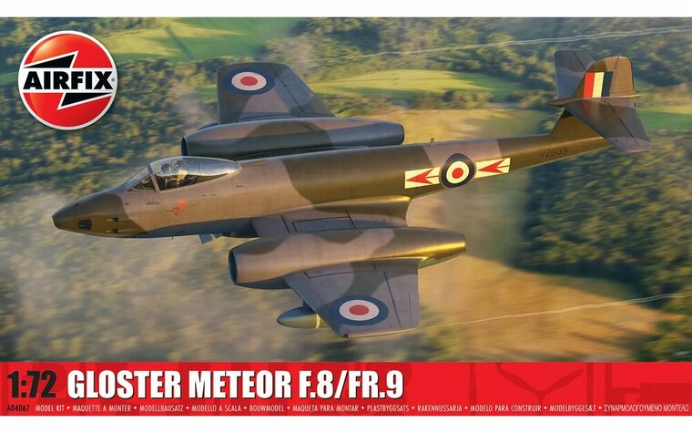 Airfix A04067 Gloster Meteor F.8/FR.9 Bouwpakket Schaal 1:72