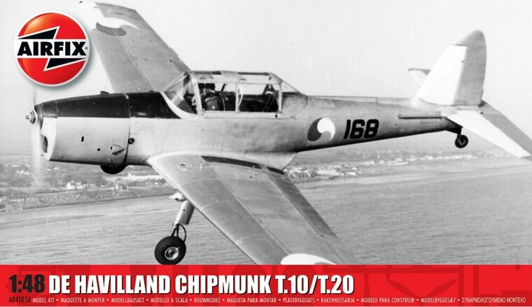 Airfix A04105A de Havilland Chipmunk T.10/T.20 Bouwpakket Schaal 1:48