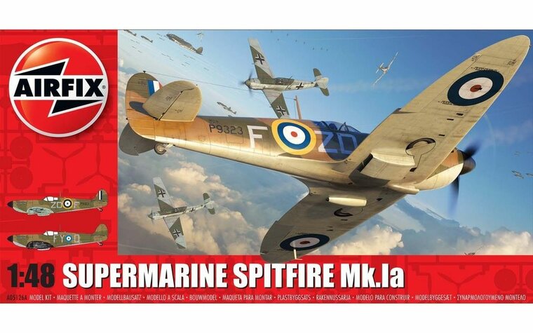 Airfix A05126A Supermarine Spitfire Mk.1 a Bouwpakket Schaal 1:48