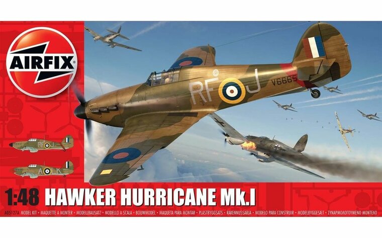 Airfix A05127A Hawker Hurricane Mk.1 Bouwpakket Schaal 1:48