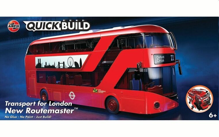 Airfix J6050 QUICKBUILD New Routemaster Bus