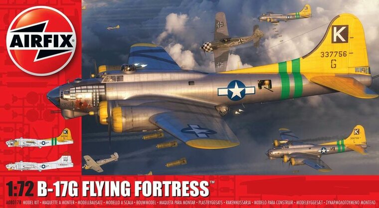 Airfix A08017B Boeing B17G Flying Fortress Bouwpakket Schaal 1:72