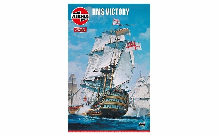 Airfix A09252V HMS Victory 1765, Vintage Classics Bouwpakket Schaal 1:180