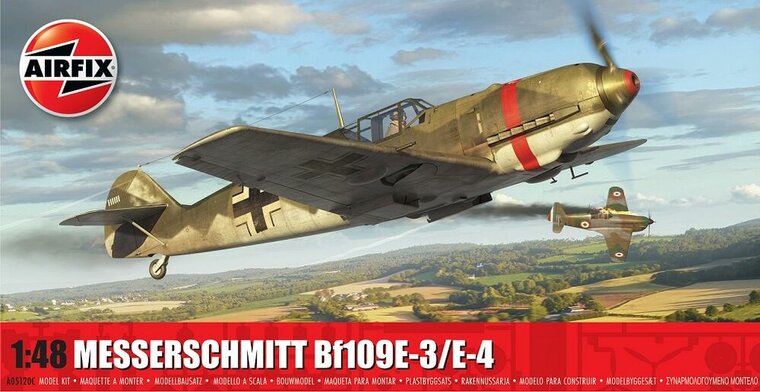 Airfix A05120C Messerschmitt Bf109E-3/E-4 Bouwpakket Schaal 1:48