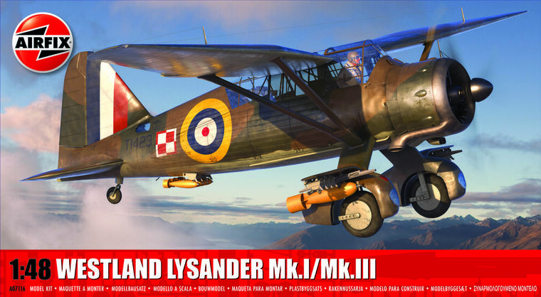 Airfix A07116 Westland Lysander Mk.I/Mk.III Schaal 1:48