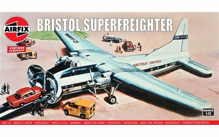Airfix A05002V Vintage Classic, Bristol Superfreighter Schaal 1:72