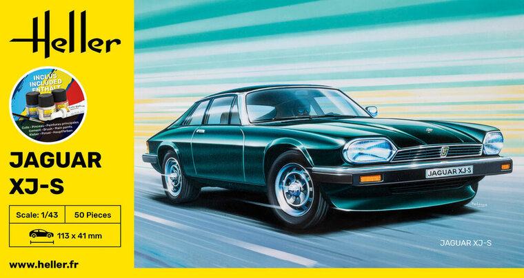 Heller 56183 STARTER KIT Jaguar XJS Schaal 1:43
