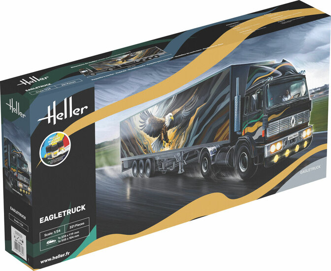 Heller 56784 STARTER KIT Eagletruck Schaal 1:24