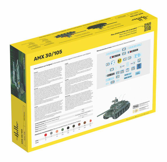 Heller 57137 STARTER KIT AMX30/105 Schaal 1:35