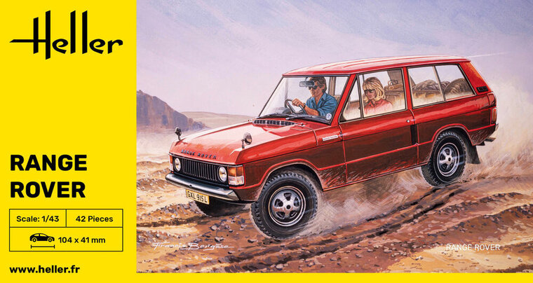 Heller 80181 Range Rover Schaal 1:43