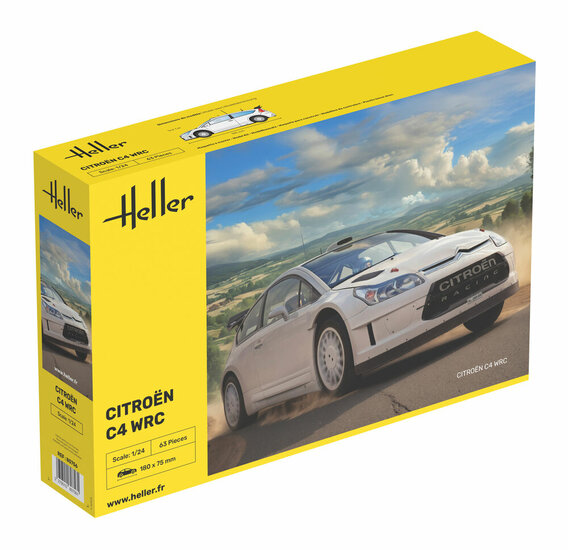 Heller 80756 Citroen C4 WRC Schaal 1:24