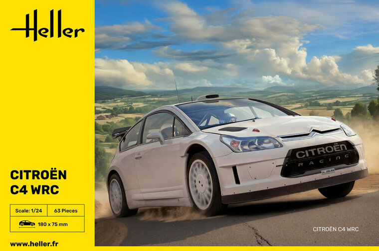 Heller 80756 Citroen C4 WRC Schaal 1:24