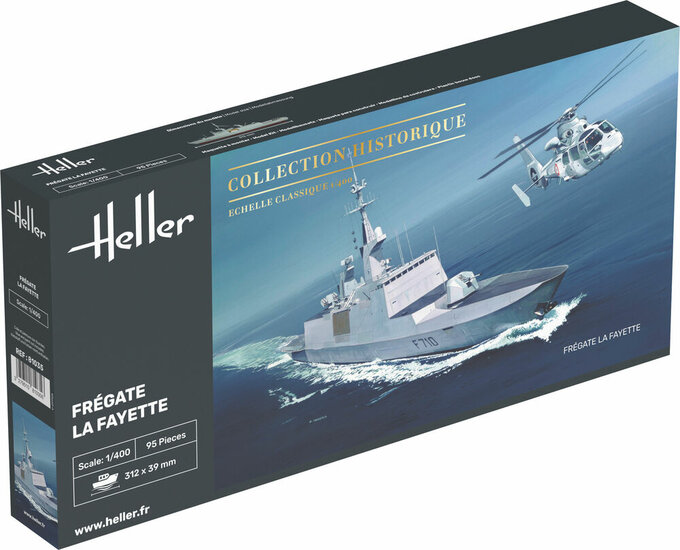 Heller 81035 Frégate La Fayette Schaal 1:400