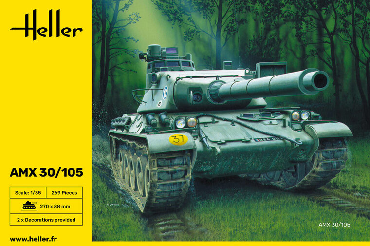 Heller 81137 AMX30/105 Schaal 1:35