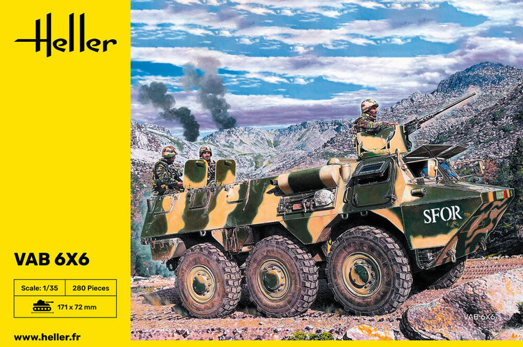 Heller 81141 VAB 6x6 Schaal 1:35