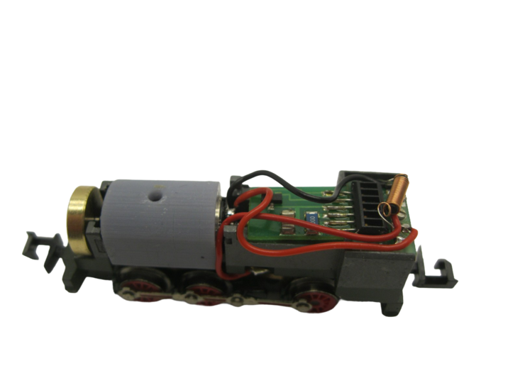 micromotor NM032C N motor ombouwset voor Minitrix V 36 (Motor met Dig Schnittstelle) ab 1997
