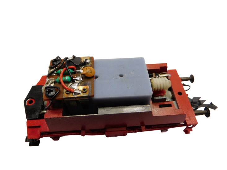 micromotor HR016F motor ombouwset voor Roco DB DR DRG BR 57, KPEV G10, ÖBB Rh 657, u.a.